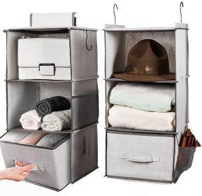 Wardrobe Storage Hanging Bag Cotton Linen Cloth