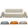 Chenille Couch Cover Universal Sofa Cover Sofa Slipcover for Pets Dogs Cats - Grey - 71 x118 in