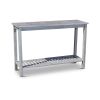Eucalyptus Console Table, Silver Gray - as Pic