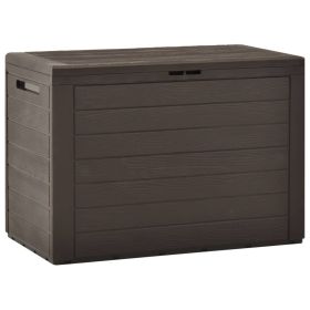 Patio Storage Box Brown 30.7"x17.3"x21.7" - Brown
