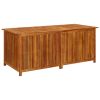 Patio Storage Box 68.9"x31.5"x29.5" Solid Acacia Wood - Brown
