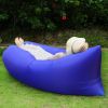 Inflatable Lounger Air Sofa Lazy Bed Sofa Portable Organizing Bag Water Resistant for Backyard Lakeside Beach Traveling Camping Picnics - Royal Blue