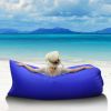 Inflatable Lounger Air Sofa Lazy Bed Sofa Portable Organizing Bag Water Resistant for Backyard Lakeside Beach Traveling Camping Picnics - Royal Blue