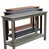 Eucalyptus Console Table, Silver Gray - as Pic