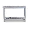 Eucalyptus Console Table, Silver Gray - as Pic