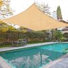 18'x18' Square Sun Shade Sail/Sand - As Picture