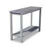 Eucalyptus Console Table, Silver Gray - as Pic
