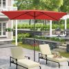 6.5FT √ó 10FT Patio Umbrella - as Pic
