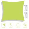 22'x23' Rectangle Sun Shade Sail/ Fruit Green - As Picture
