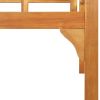 Patio Bench 49.2" Solid Wood Acacia - Brown