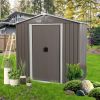 8ft x 4ft Outdoor Metal Storage Shed - as Pic