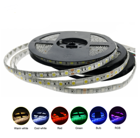 LED Light Strips Highlight 60 Light Beads Epoxy Waterproof Soft Strips (Option: IP65 red-100cm)