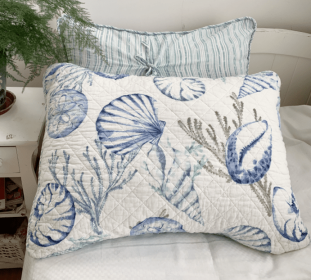 Pure Cotton Quilted Pillow Case (Option: 8 Style-50X70cm)