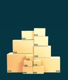 Paper Foldable Square Storage Box (Option: 3layer common-210x110x140mm)